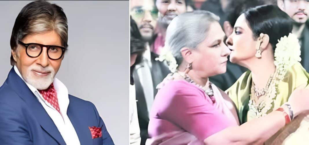 Rekha-Jaya Bachchan Hug