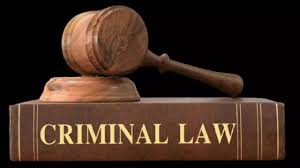 Criminal Laws Three Criminal Laws