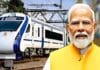पीएम मोदी ने वंदे भारत ट्रेन को दिखाई हरी झंडी