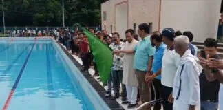 भागलपुर में पहली बार तैराकी की प्रतियोगिता, ओवरऑल चैम्पियन एंजेल कुमारी रही भागलपुर में तैराकी प्रतियोगिता का आयोजन