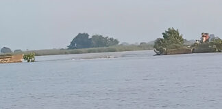 Munger Bridge Collapsed