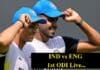 IND vs ENG 1st ODI Live Score