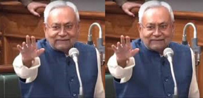 विधानसभा सत्र के दौरान नीतीश कुमार