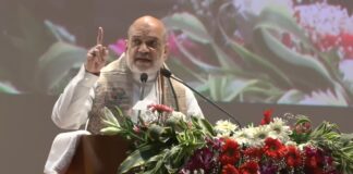 केंद्रीय गृहमंत्री अमित शाह