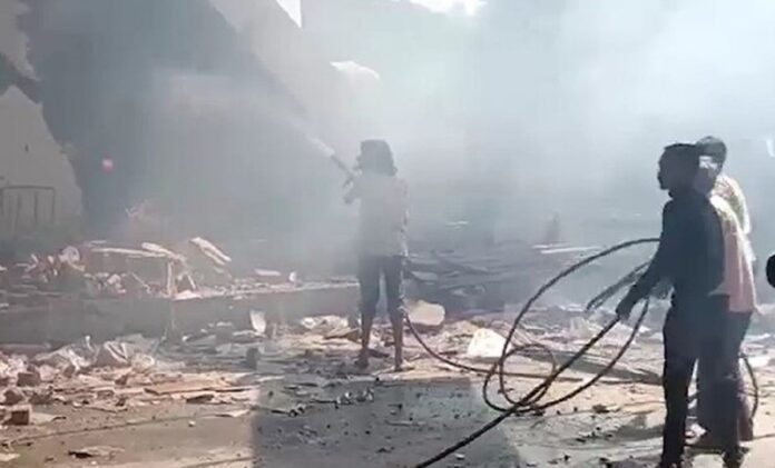 Banaskantha Firecracker Factory Fire