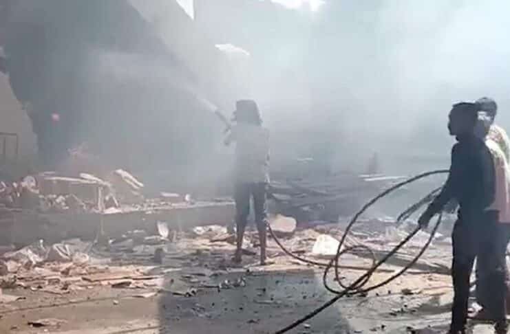 Banaskantha Firecracker Factory Fire