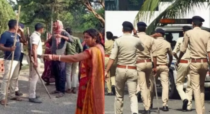 बिहार के कटिहार में थाने पर हमला