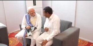 प्रधानमंत्री मोदी ने रामपाल कश्यप से मुलाकात की