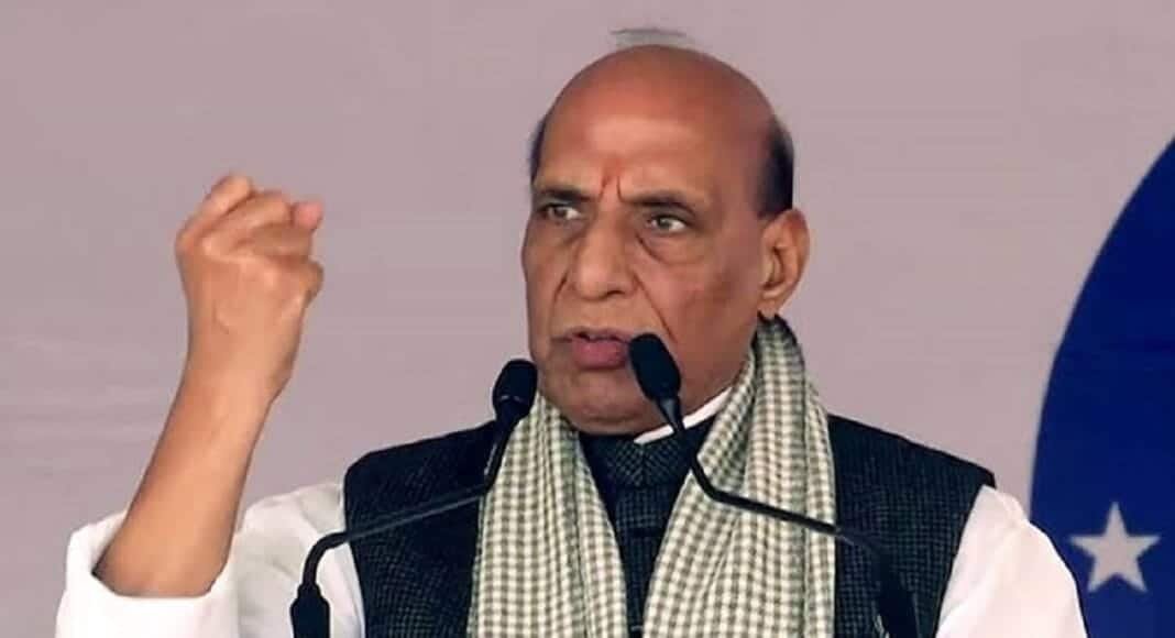 Defence Minister Rajnath Singh