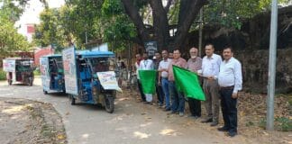 जागरूकता रथ किया रवाना