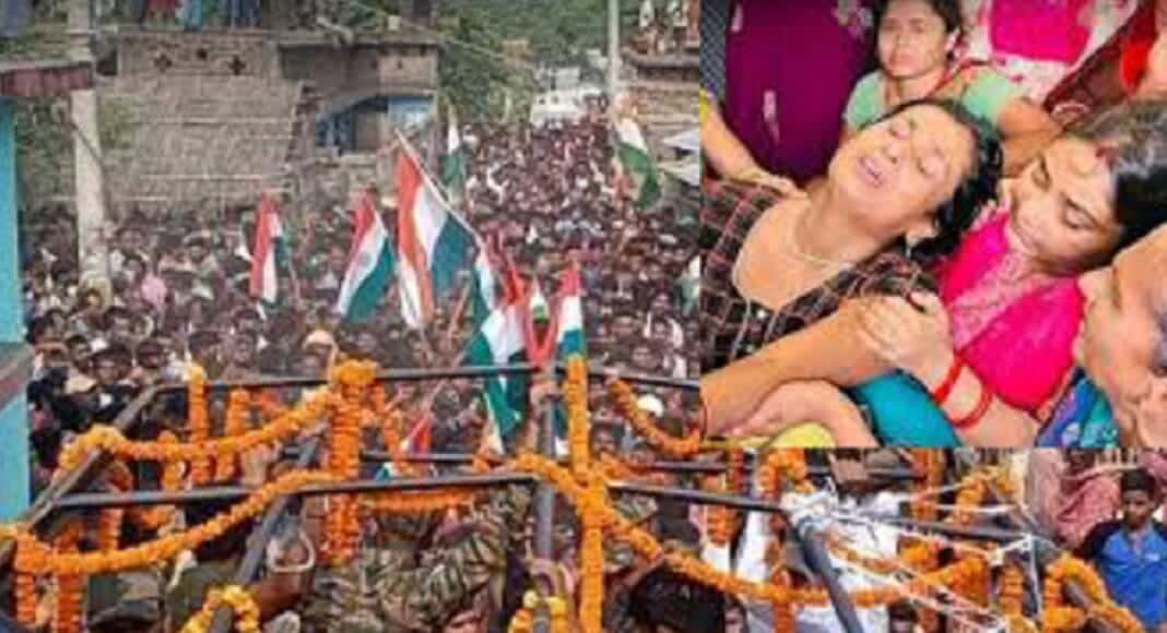 तिरंगे में लिपटा आया बिहार का शहीद