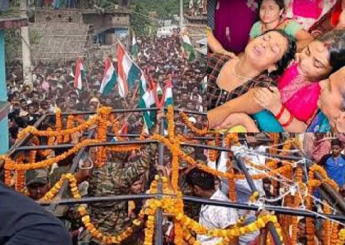 तिरंगे में लिपटा आया बिहार का शहीद