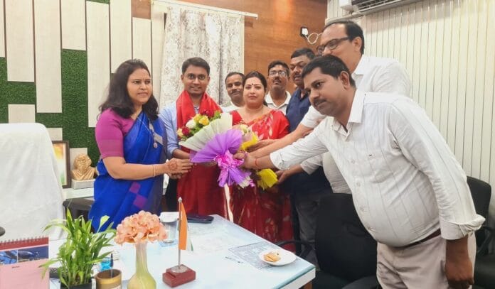 भागलपुर में नये नगर आयुक्त का स्वागत