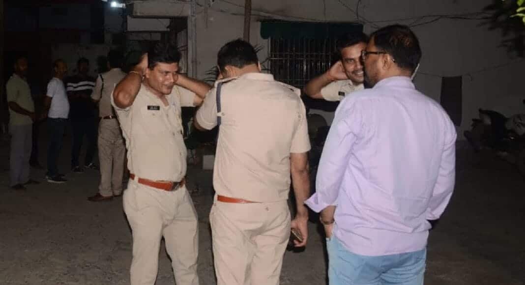 भागलपुर में शराब कारोबार की सूचना पर छापेमारी