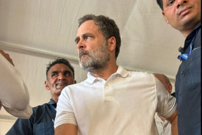 कांग्रेस नेता राहुल गांधी