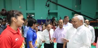 मुख्यमंत्री ने खिलाड़ियों का बढ़ाया उत्साह,