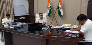 भागलपुर में DM-SP की हाईलेवल मीटिंग