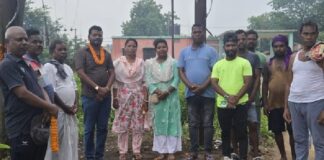 सोमायझोपड़ी में ट्रांसफॉर्मर बदला