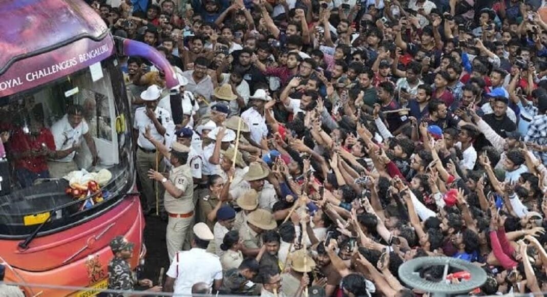 RCB Victory Celebration and Stampede.