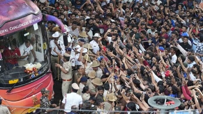 RCB Victory Celebration and Stampede.