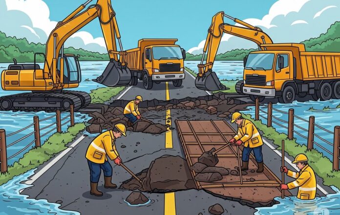 बाढ़ में भी नहीं थमेगा गांवों का सफर