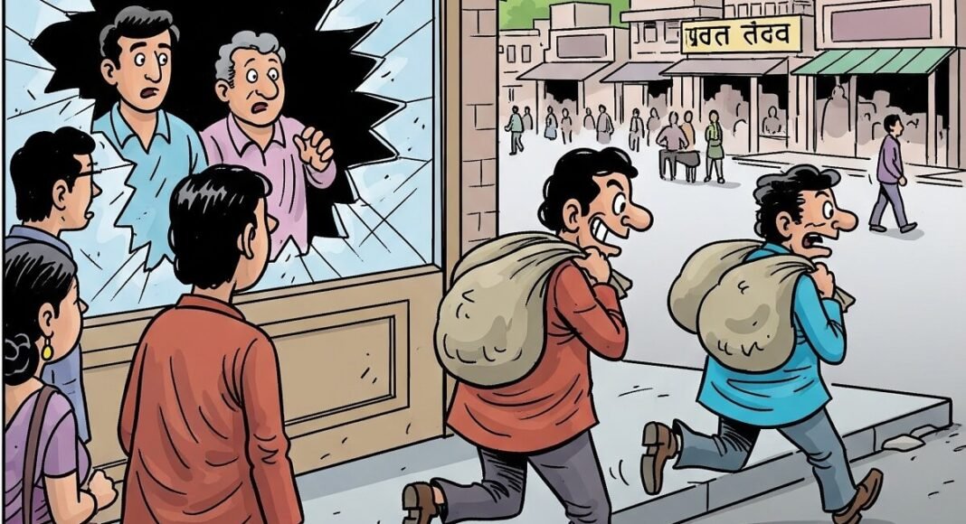 मुजफ्फरपुर में लुटेरों का कहर