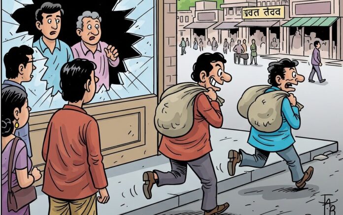 मुजफ्फरपुर में लुटेरों का कहर