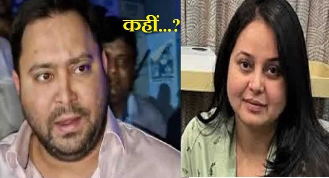 तेजस्वी यादव के काफिले में ट्रक ने मारी टक्कर
