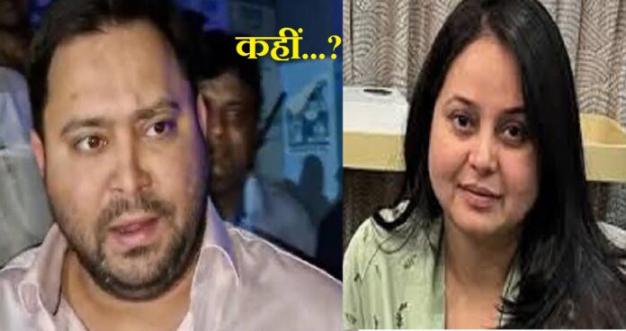 तेजस्वी यादव के काफिले में ट्रक ने मारी टक्कर