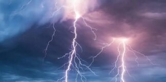 वज्रपात का अलर्ट