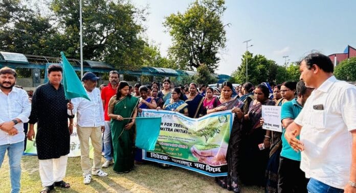 वृक्षारोपण के साथ मच्छर मुक्ति अभियान