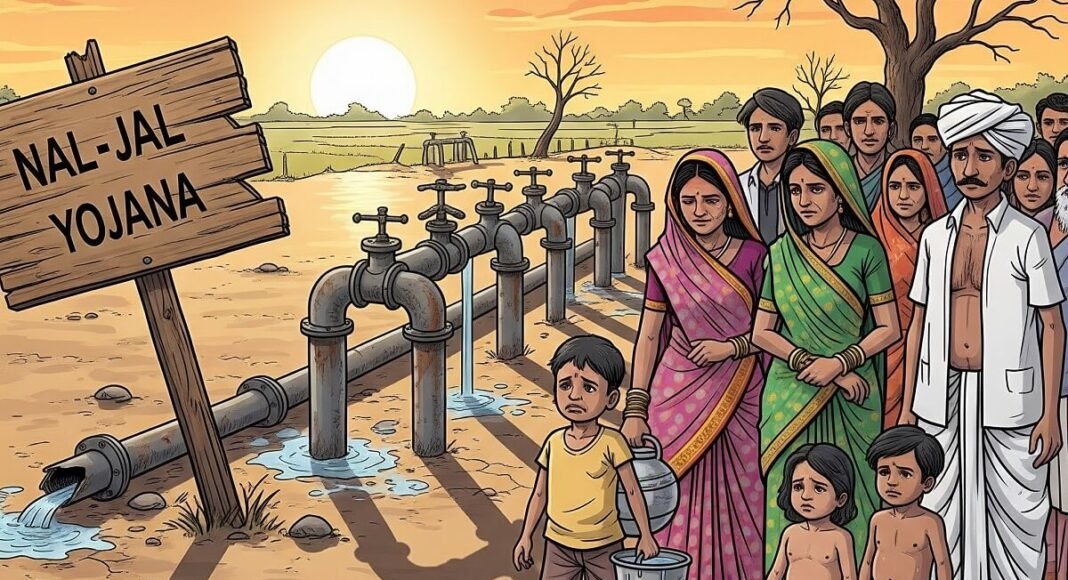 3 तीन साल बाद भी 41 वार्ड प्यासे