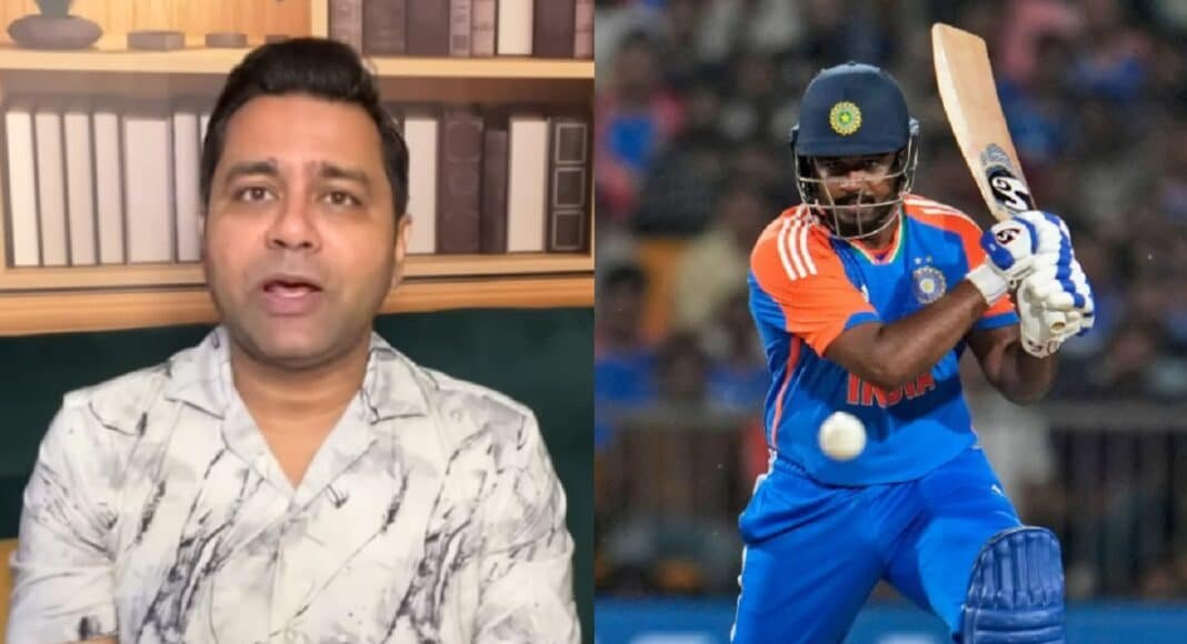Aakash Chopra and Sanju Samson