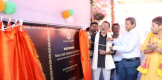 बढै़त हॉल्ट स्टेशन का शिलान्यास.