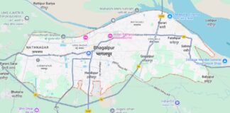 भागलपुर में कांवरियों की गाड़ी नदी में गिरी