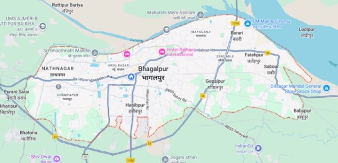 भागलपुर में कांवरियों की गाड़ी नदी में गिरी