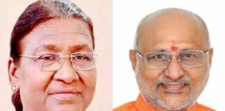 Draupadi Murmu and CP Radhakrishnan