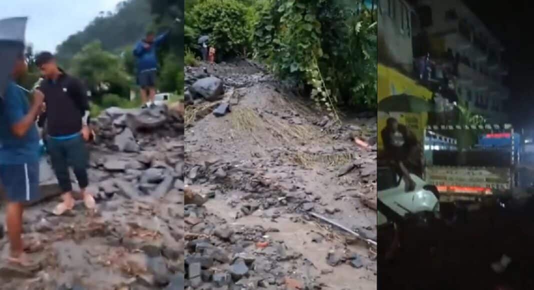 थराली क्षेत्र में तबाही का मंजर