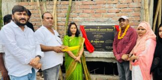 Bhagalpur : मेयर ने किया नाले का उद्घाटन, बारिश में जलजमाव से मिलेगी राहत मेयर ने किया नाले का उद्घाटन