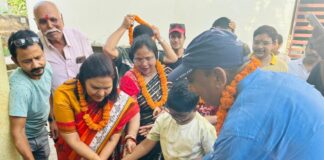 मेयर ने 2 वार्डों में किया शिलान्यास