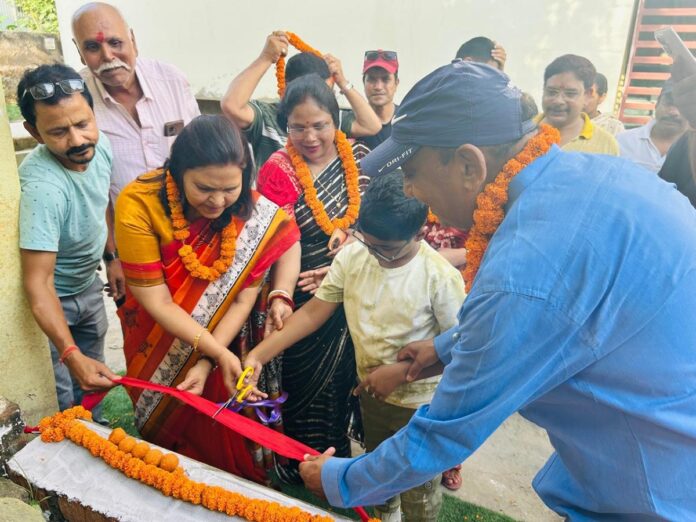 मेयर ने 2 वार्डों में किया शिलान्यास