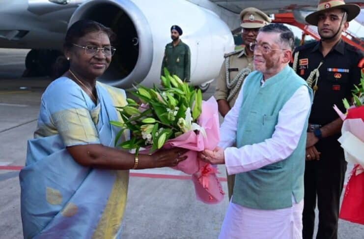रांची पहुंचीं राष्ट्रपति द्रौपदी मुर्मू