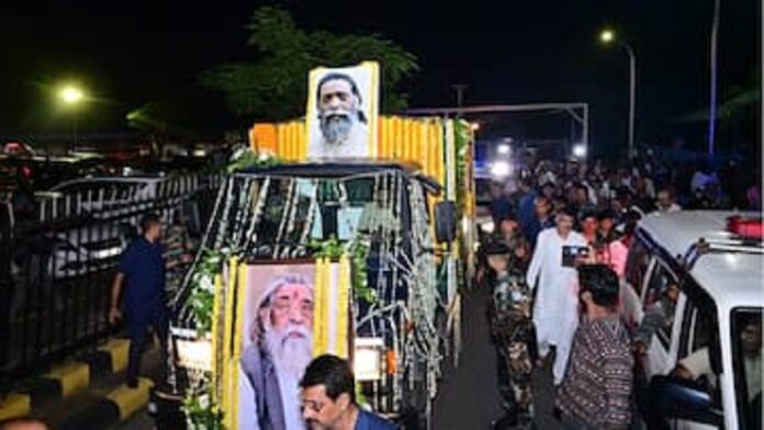 दिशोम गुरु शिबू सोरेन की अंतिम यात्रा आज