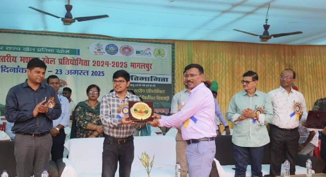 भागलपुर में मशाल खेल प्रतियोगिता