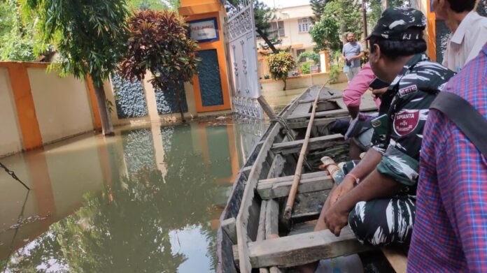 भागलपुर में गंगा का जलस्तर स्थिर