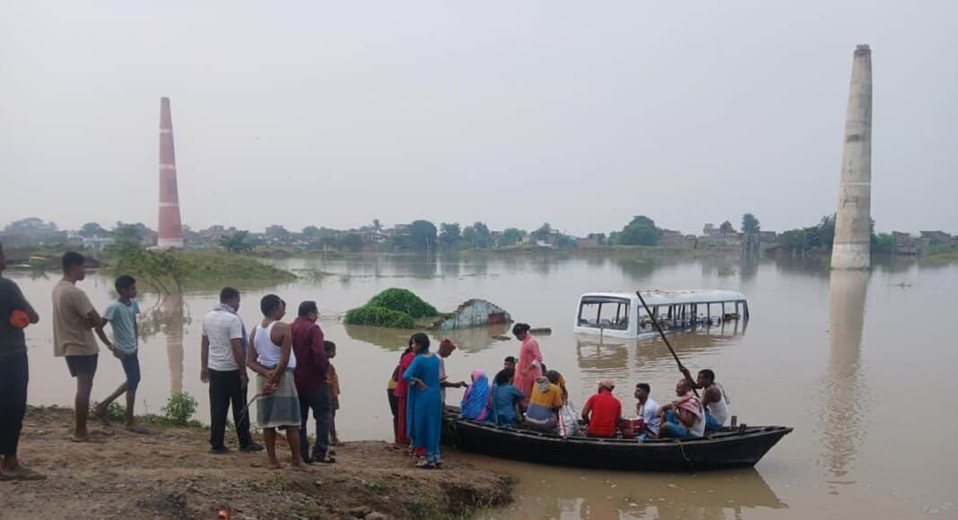 गंगा के जलस्तर में लगातार इजाफा