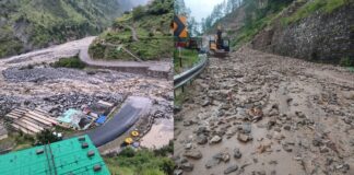 मूसलाधार बारिश का कहर