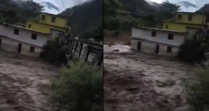 Chamoli Cloudburst चमोली में बादल फटने से मची तबाही