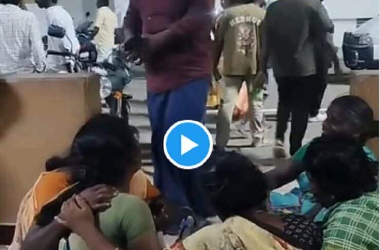 फूट-फूटकर रो रहे परिजन