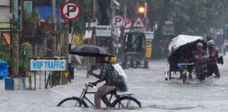 तमिलनाडु में तूफानी बारिश